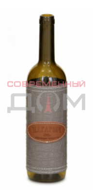 Бутылка стеклянная "Бордо" 0,75л, оливковая